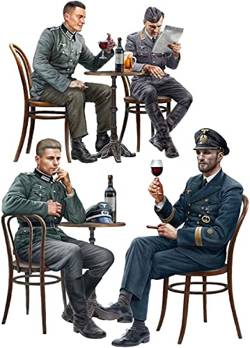 Mini Art Soldats allemands, Molded Color