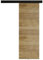 KIER FURNITURE Türen MALIBU 60 Moderne Schiebetüren - Wandschiebetür - Universal Links und Rechts - Metallschiebesystem - Robust, Haltbar - Stabil, Langlebig - Eiche Craft B66xH205xT1,6 cm