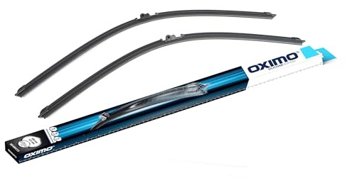 OXIMO Scheibenwischer Set Auto - Wischerblätter Set für Frontscheibe 600 mm/525 mm - Autoscheibenwischer Vorne Auto Zubehör - Volkswagen Phaeton (3D) sedan