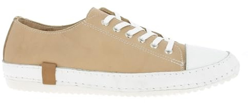 Andrea Conti Damen Sneaker, Camel, 43 EU