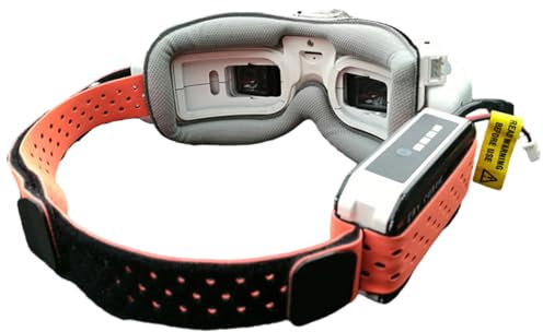 LERONO Faceplate Schwamm Klebeband für Fatshark FPV-Brillen FPV-Drohnen Teile Zubehör Bequeme Ersatzteile Schwamm Augenpolster Schweißabsorption Angenehmes Tragegefühl