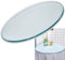 whalebee Runder Tisch Glasplatte Ø60 70 80 90 100cm Rund Gehärtetes Glass Scheibe Stärke 7mm Glasplatte Tisch Robust Und Robust Tisch Glasplatte Platte Für Esstische, Couchtische, Gartentische