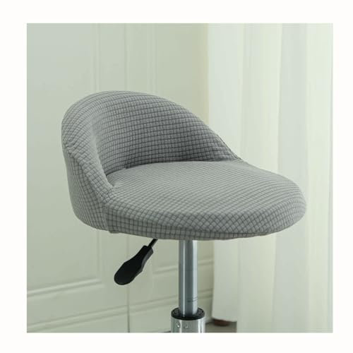 HHONGWYT Stuhlhussen Barhocker Bezug mit Lehne Stretch Barhocker Stuhlbezug Bezüge Barhocker Hussen überzug Barhocker Schonbezüge für Moderne Drehbare Sitzhocker Tresenhocker,#7,2PCS