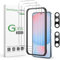 amFilm Screen Protector for Samsung Galaxy S24 FE + Camera Lens Protector,9H Hardness Tempered Glass,Anti Scratch, Bubble Free (3+2 Pack)