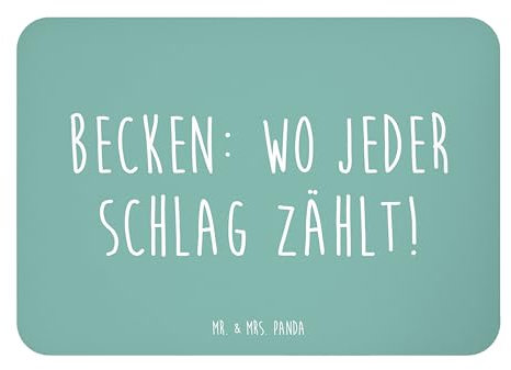 Mr. & Mrs. Panda Magnet Becken - Geschenk, Timing, Notiz Magnet, Musik, Musikinstrument, Schlagzeug, Souvenir Magnet, Dekomagnet, Whiteboard Magnet,