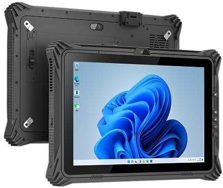 Kevizewo Tablet PC robusto da 12,2 pollici Windows 11, tablet impermeabile palmare industriale 4G Intel Core i7-1255U 16GB+256GB con NFC RJ45
