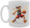 Coralgraph Inc 11oz Ceramic Mug Featuring Basketball MG6543 – Gift for Sports Fans and Enthusiasts