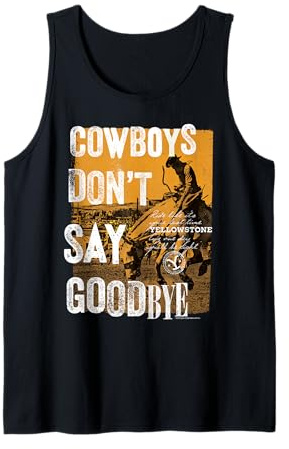 Yellowstone Cowboys verabschieden sich nicht Tank Top