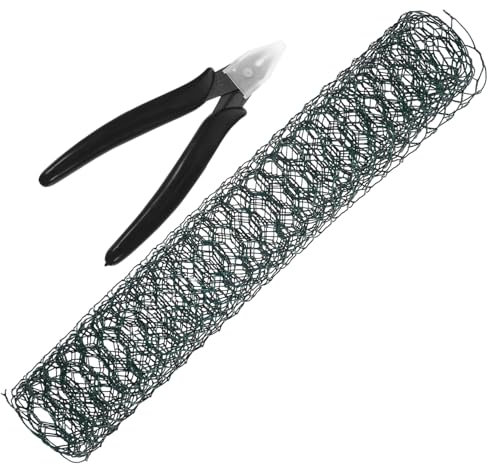 Yardwe Maschendraht Für Blumenarrangements Aus Eisen Drahtgeflecht Zum Basteln Robust Und Langlebig Einfach Zu Schneiden Verwenden Für DIY Hochzeitsdeko Und Wohndekoration