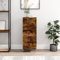 MOBCANT Sideboard, Vitrinenschrank Anrichte Storage Cabinet Kleiderschrank Geeignet für Küche Wohnbereich Foyer Schlafzimmer Räuchereiche 34,5x34x90 cm Holzwerkstoff