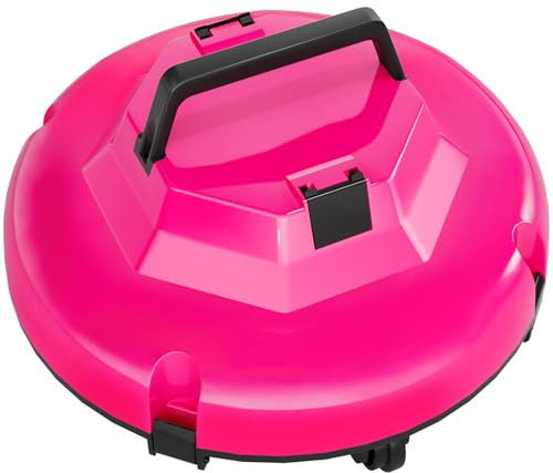 2025 Aufrüstung Kabelloser Roboterpoolsauger für obenliegende Pools, 120 - Minuten Laufzeit, Automatischer Poolreiniger für Einbettungspools bis zu 1.000 Quadratfuß, Selbstparkender Poolroboter