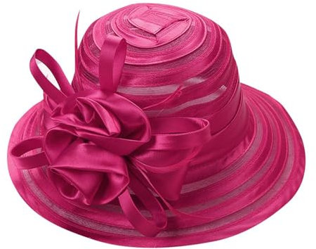 Generisch Anglerhut Damen Winter Damen-Strand-Strand-Sonnenschutz modische Blumen-Sonnenhut Fischerhut Fischerhut Mesh (One Size)