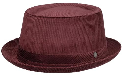 Lierys Classic Corduroy Pork Pie Hat Made in Italy Men Autumn Winter