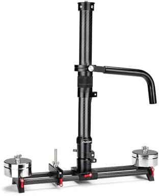 FLYCAM GX-6000 Gimbal Support / Monopod Sled for Vest/Arm Camera Stabilizer System 18-32'' Telescopic Height Range Includes Articulating Arm, Counterweights & Accessory Mounts (FLCM-GX-6000)
