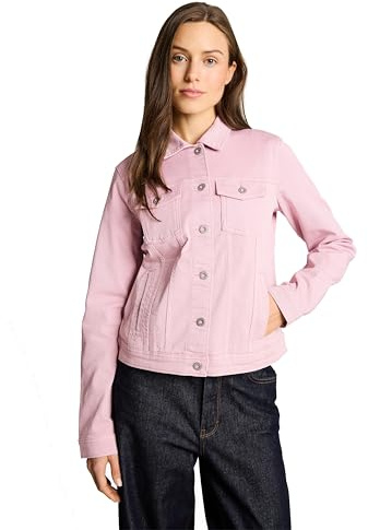 TOM TAILOR Damen Jeansjacke mit Brusttaschen