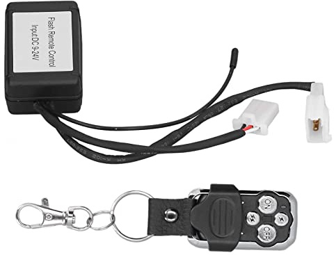 LED Stroboskop Modul, mit einstellbarer Frequenz für verbesserte Sichtbarkeit und Sicherheit, Blitz Controller 12V, für Auto, Motorrad, Fahrzeuge