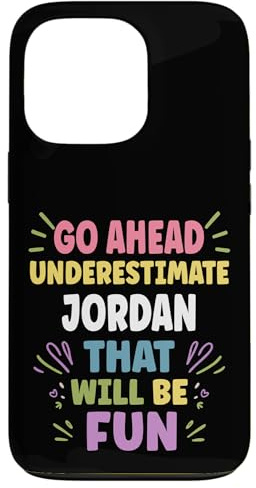 JORDAN Personalized Women's Gift Custom JORDAN Case for iPhone 13 Pro