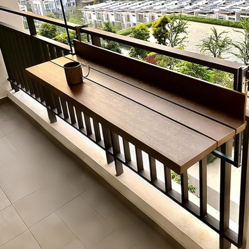 Klappbarer Wandtisch, verstellbar, platzsparendes Design für kleine Außen- und Terrassenbereiche