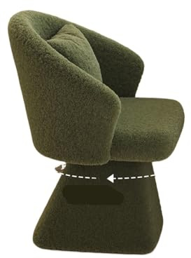 OUTIFUOTPP Luxuriöser, lässiger Schrank-Schlafzimmer-Schminktisch, drehbarer Esszimmerstuhl, Hocker, Schmetterling, hochwertiges Make-up-Design, französischer Schminktisch(B)