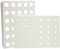 Club Green Vassoio Interno Avorio per CESTA 310X220X90(2PZ), Carta, 40 x 32.5 x 0.2 cm