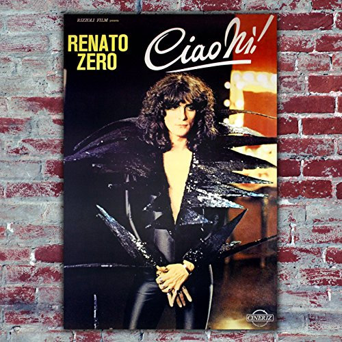 Film Poster Ciao Ni Renato Zero - Format: 70 x 100 cm