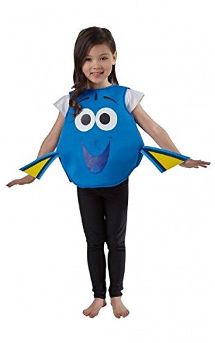 Rubies Offizielle Dory gildenwams Finden Dory Disney Pixar Fancy Kleid, 104 cm, Kinder Kostüm für Alter 3–4 Jahren – Kleine