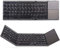 ONEGenug Tastiera Bluetooth 3 in 1, mini tastiera wireless pieghevole con touchpad. Tastiere portatili per Windows/iOS/Android Smartphone Android Samsung iPhone Tablet iPad