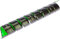 Safeplast Bio Hydraulik Schlauchschutz Spirale Ø 20 mm, Kabelschutz für Hydraulikschlauch, Kabelspirale mit Verschleißanzeige, Flexibler kabelschlauch, UV-beständig, schwarz-grün, 8 m Länge