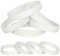 LVNRIDS 25 Stück Silikon elastische Armbänder, anpassbare Gummiarmbänder Armbänder für Jungen Mädchen Damen Herren Weiß