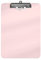 Hnogri Kunststoff-Klemmbrett, Standard A4 Letter Size Klemmbretter für Studenten, Büro und Frauen, Zwischenablage mit Stifthalter und Low Profile Clip, Größe 12,5 x 9 Zoll, (Rosa)