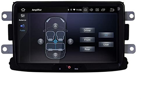 SFUO 1. Diin Android 10 Auto. Dvd GPS. Radio 4G 64G WiFi. Stereo Multimediale DSP. Adatta for Dacia/Sandero/Duster/Captur/Lada/Xray 2 / Logan (Color : No DSP)
