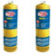 RASMACOR | Pack 2 Unidades Super Ego | Cartucho Romassgas | SEH024600 | Mezcla estabilizada de Gas metil-acetileno con propadieno | 35% más rápido Que el propano