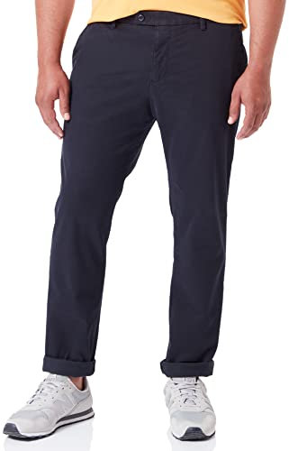 bugatti Herren 4220-16224 Slackhosen, Marine-390, 32W / 34L EU