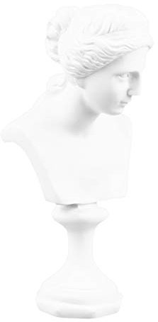 Beavorty Statua Scultura Creativa Bianco Nordica in Resina Sintetica Decorazione Casa Moderna e Semplice e Non Facile da Usurare per Ufficio e Decorazioni Domestiche