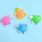 Xinlon 24 Stück Lustige Schildkröten Radiergummis, Radiergummi set, Bunte Tier-radierer, Radiergummi Kinder Mitgebsel Tiere für Geschenk, Schule, Zuhause Und Im Büro (Zufällige Farbe)