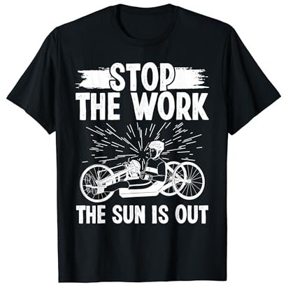 Liegerad Triker Liegerad Liebhaber Liegerad Trikes T-Shirt