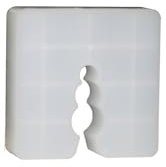 Abstandhalter 15mm 100 Stück | Unterlegplatten Distanzhalter Distanzklötze Trageklötze aus Kunststoff