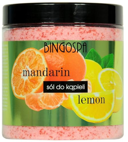 Badesalz Mandarine & Zitrone 900g BINGOSPA