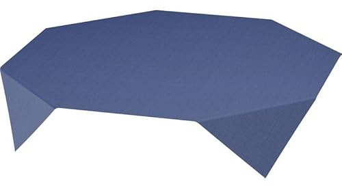100x DUNI Dunisilk®-Mitteldecke 84 x 84 cm Linnea Dark Blue (1 x 100 Stück)