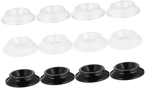 BESTonZON Coussinets De Pieds De Piano Antidérapants 12 Pièces Gobelets De Piano En Plastique Coussinets De Pieds De Piano En Plastique