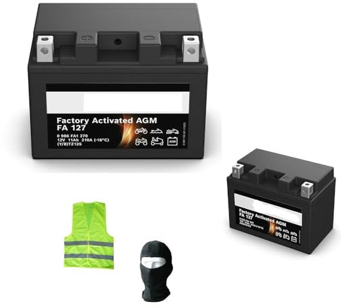 KOMPATIBEL MIT Honda NC ABS DCT 700 für Jahr 2012 al 2013 Batterie YTZ12S FA1270 BEREITS GELADEN UND BEREIT VERSENDET SLA-BATTERIEN 11AH Ampere 12 Volt 150X88X110MM