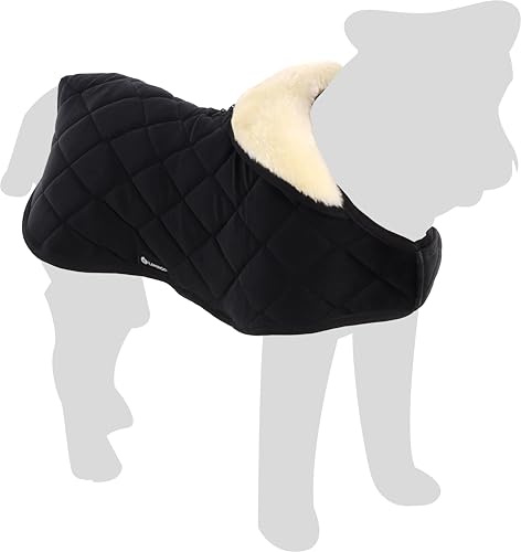 Flamingo WINTERMANTEL Jaffa SCHWARZ 30CM