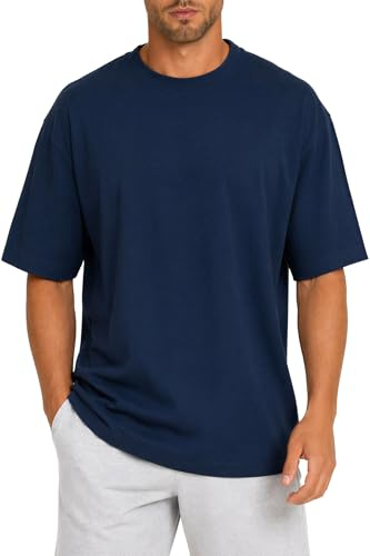 Reichstadt Shoulder Drop Herren T-Shirt 25RS071 Dark Blue L