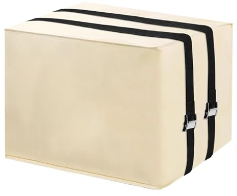 Housse pour climatiseurs de fenêtre, housse de protection étanche et épaisse, pour climatiseurs de fenêtre, terrasse, extérieur, appartement, jardin, extérieur, maison, jardin, hiver, balcon