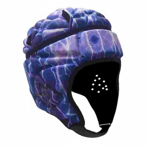 rockible Casco per Bambini con Casco per Assorbire Impatti E Garantire Fascia Regolabile E di Areazione Adatto a Attività Motorie Esercizi Sportivi Partite di Gruppo, Fulmine
