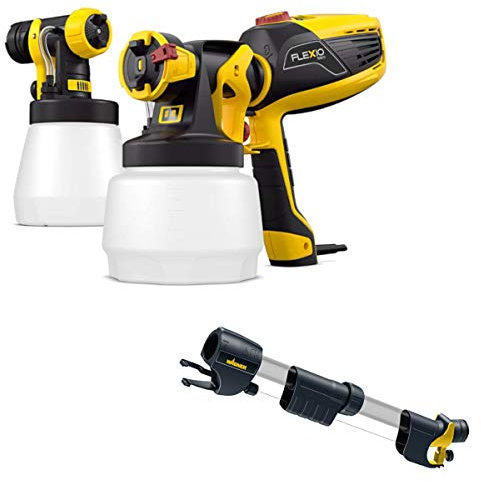 WAGNER Bundle Farbsprühgerät Universal Sprayer W 590 Flexio inkl. Griffverlängerung