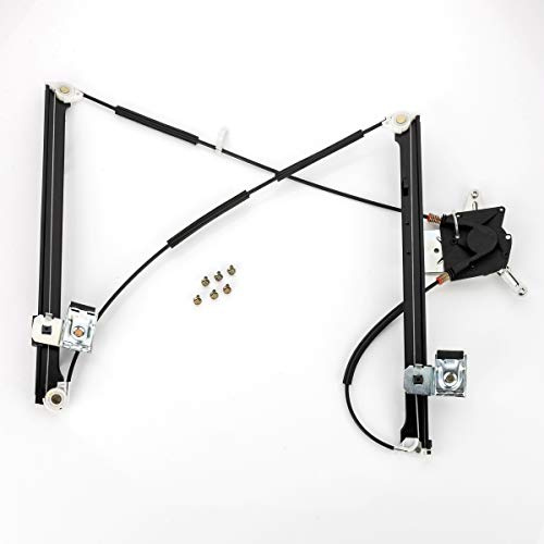 LST Elektrischer Fensterheber ohne Motor vorne rechts für 2/3 Türer | Kompatibel mit Seat Arosa 6H1 VW Lupo 6E1 6X1 1998-2000, Fensterführung, Fensterhebermechanismus, Antrieb