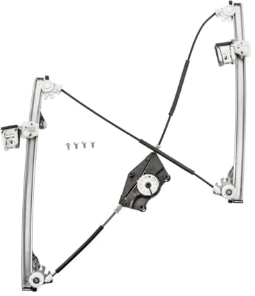 LST Elektrischer Fensterheber ohne Motor vorne links für 4/5 Türer | Kompatibel mit VW Golf IV 4 1J1 1J5 1997-2006 Bora 1J2 1J6 1998-2005, Fensterführung, Fensterhebermechanismus, Antrieb