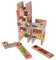 28 stücke Domino Block Set, Tier Bunte Bausteine ​​Set Holz Puzzle Brettspiel Spielen Set Früherziehung Spielzeug Geburtstagsgeschenk für Kind Jungen Mädchen