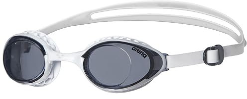 ARENA Air-Soft Unisex-Schwimmbrille für Erwachsene, Schwimmbrille mit Großen Gläsern, mit Antibeschlag-Behandlung und UV-Schutz, Selbstjustierender Nasensteg, Air Seals